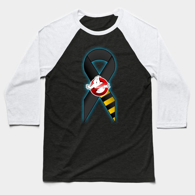 GB1 RIP Ribbon v2 (glow) face Baseball T-Shirt by BtnkDRMS